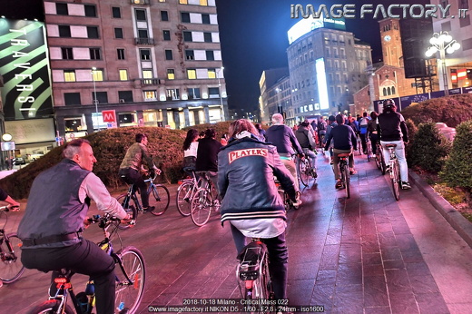 2018-10-18 Milano - Critical Mass 022